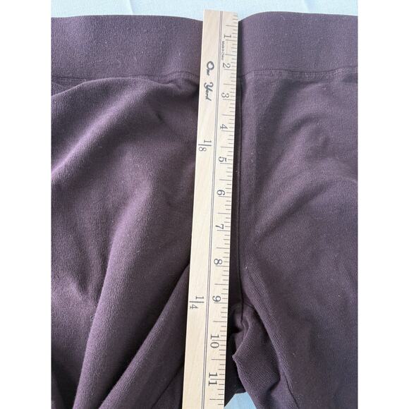 Eileen Fisher Womens Sz M Pull on Elastic Waist Brown Stretch Pants Casual Comfy - Picture 8 of 11